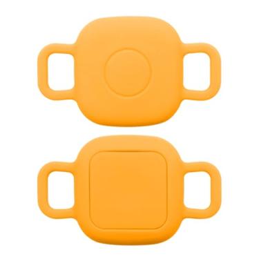 Imagem de Suporte de coleira de cachorro para rastreador Bluetooth Tile Mate 2024/2022, à prova d'água, antiperda, capa protetora segura para chaves, bolsas, etiqueta de coleira de cachorro e gato, pacote com 2