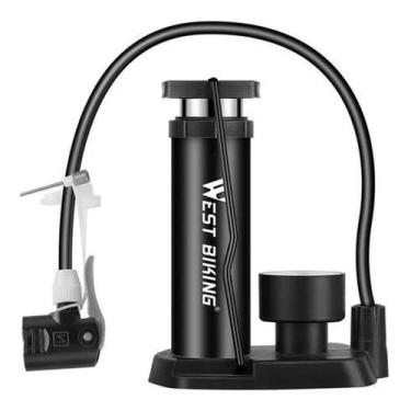 Imagem de Bomba de ar para encher pneu bike moto carro bola barco piscina de pé 