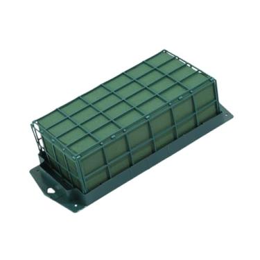 Imagem de Colaxi Gaiola de espuma floral Gaiola de flores Exposição versátil Suprimentos para floristas Arranjos florais Espuma de flores com suporte para aniversário