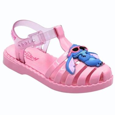 Imagem de Sandalia Grendene Kids Disney Duo Stitch Inf Rosa/azul 034