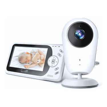 Imagem de Baby Monitor Baba Eletrônica Com Monitor Colorido Portátil Musica e Al
