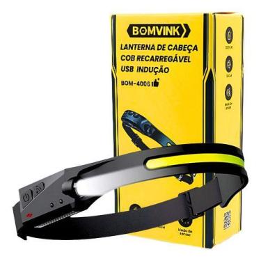 Imagem de Lanterna Led Cabeça Sensor Movimento Fita Recarregável Usb-c - genr