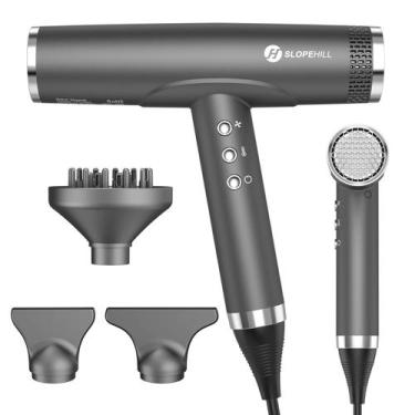 Imagem de Secador de cabelo slopehill Professional Ionic 2000W Ceramic Dark
