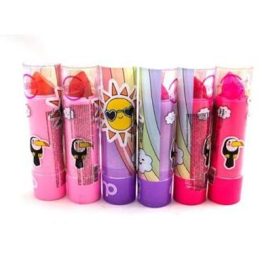Imagem de Batom Labial Infantil Candy Maria Pink MP, Roxo