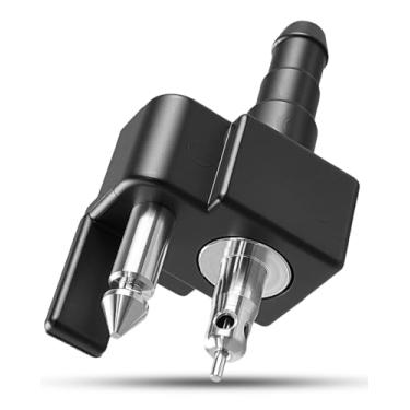 Imagem de Conector de combustível externo serve para Johnson Evinrude e Suzuki DF 4-140 HP, conector de linha de combustível do lado do motor substitui 5032150 65720-986L0 65720-986B0