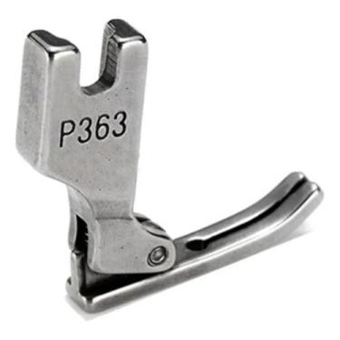 Imagem de Calcador zíper estreito reta ind furo central p363 - Lanmax