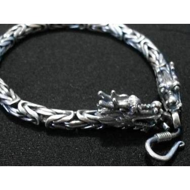 Imagem de Pulseira Masculina Bali Ponto Peruano 6mm Em Prata 925 - DR Joias
