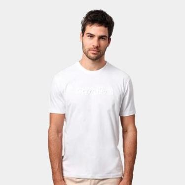 Imagem de Camiseta Calvin Klein Embossed Masculino-Masculino