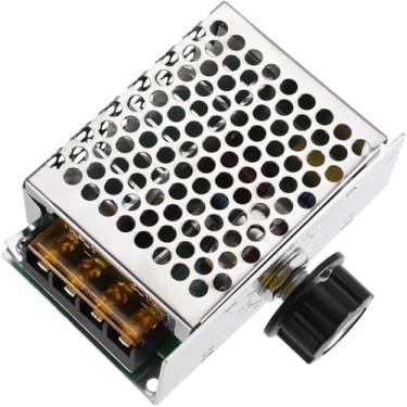 Imagem de Controlador de velocidade do motor 4000W 220V AC SCR módulo de potência grande controlador de tensão conjunto de controle de velocidade