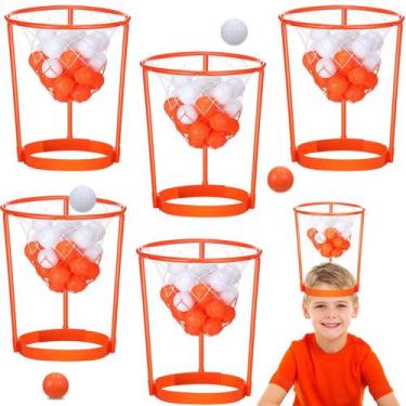 Imagem de Conjunto de jogos de festa de basquete Hydren Head Hoop para crianças 