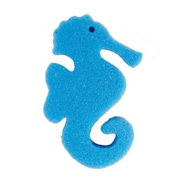 Imagem de Esponja Minná Pluft Slim Cavalo Marinho Azul