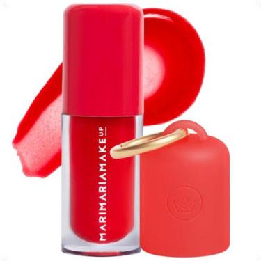 Imagem de Kit Mari Maria Makeup: Lip Oil Juice Morango e Case Morango