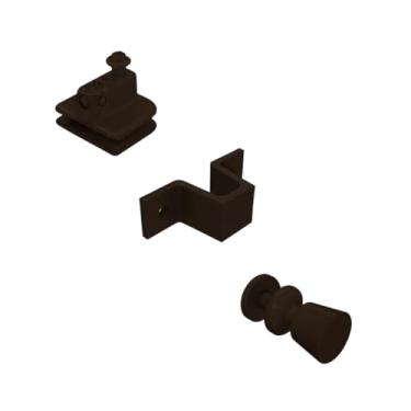 Imagem de Janela de Correr c/ 2 Folhas em Zamac kit 4 - Bronze