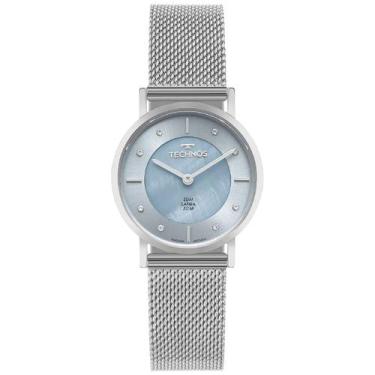 Imagem de Relógio Technos Slim 2025LTW/1V Prata Feminino