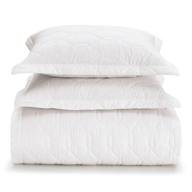 Imagem de Colcha Karsten Casal + 2 Porta Travesseiros - Percal Soft