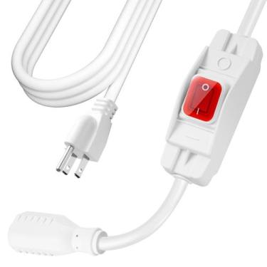 Imagem de Cabo de extensão com interruptor liga/desliga, interruptor impermeável