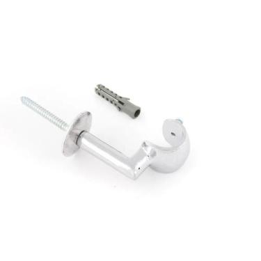 Imagem de KIT PAR Suporte de Teto Para Varão de Cortina 19mm - Decoração Elegant