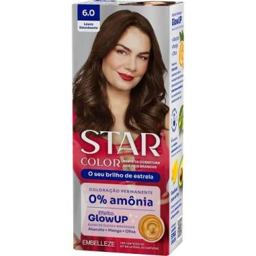 Imagem de Tinta de Cabelo Star Color Sem Amônia Louro Estonteante 6.0