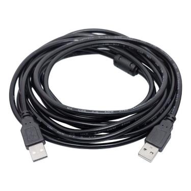 Imagem de Cabo Usb X Usb (tipo A) 5 Mts Com Ferrite