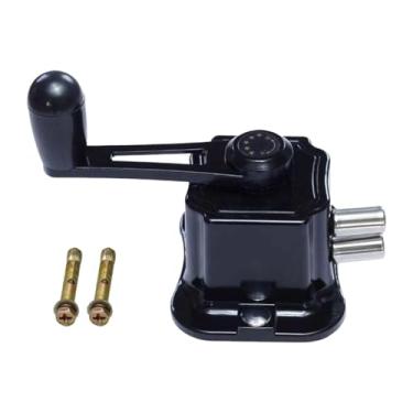 Imagem de Fxzqgnh Cabideiro, Manivela, Cabides, Acessórios, Peças de Reposição, Agitadores Manuais para Uso Interno E Externo, Preto, Tamanho real