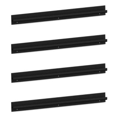 Imagem de Kit 4 Puxadores 49,3cm Para Balcão Cozinha 150cm Veneza Multimóveis Mp