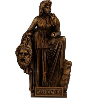 Imagem de Estátua Melpômene - Musa Grega da Tragédia (Cor Cobre Antigo)