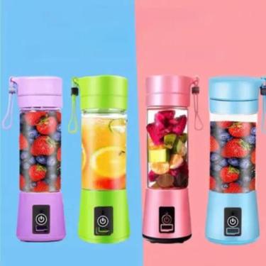 Imagem de Mini Liquidificador De Frutas Para Uso Doméstico E Externo - GBG STORE