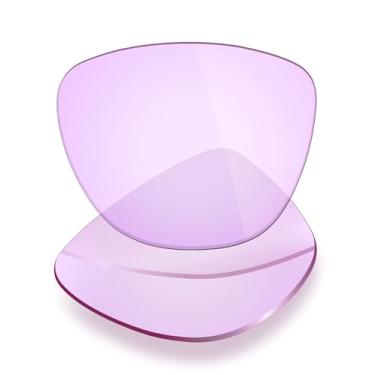Imagem de Mryok Lentes de reposição UV400 para óculos de sol Oakley Frogskins Range XL OO9503 58 mm, HD Polarized, proteção UV, resistente a impactos e ajuste perfeito - rosa claro baixo