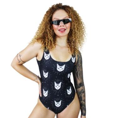 Imagem de Body Maiô Estampado Astros e Universo - NoBrand, GG