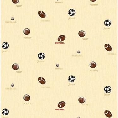 Imagem de Papel De Parede All Kids Esportes H2910501 Rolo 10m X 0,53m