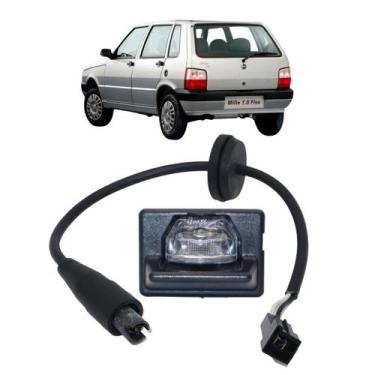 Imagem de Lanterna Luz De Placa Fiat Uno 1985 Até 2004 Com Chicote - DSC