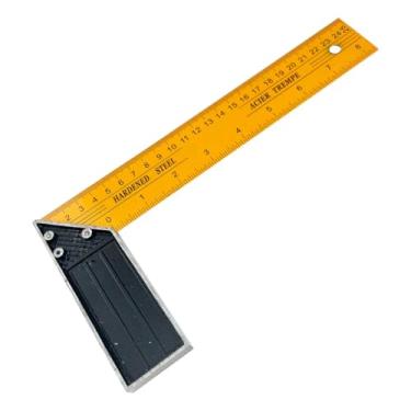 Imagem de Esquadro Profissional Marceneiro Cabo Alumínio [30 cm]