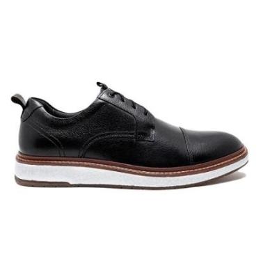 Imagem de Sapato Masculino Democrata Casual Metropolitan Clark Pulse Couro Confortável 604202-Masculino