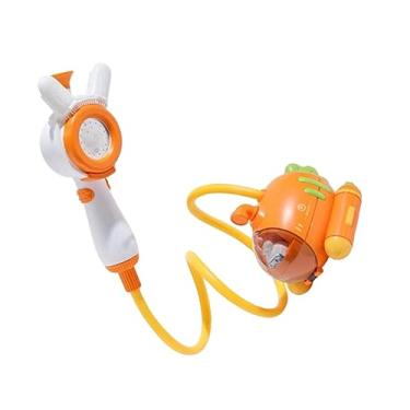 Imagem de Generic Brinquedo Spray de água para Banheira de bebê, Cabeça de Chuveiro Elétrica, Brinquedo de Banho para Crianças Pequenas, Diversão Infantil
