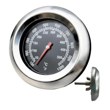 Imagem de Termômetro Churrasqueira Bafo Forno Defumador Grill 500ºc Analógico Aç