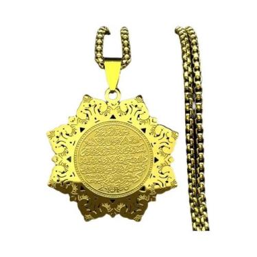 Imagem de Colar Pingente Estrela De Davi Em Ouro E Prata Para Mulheres E Homens,