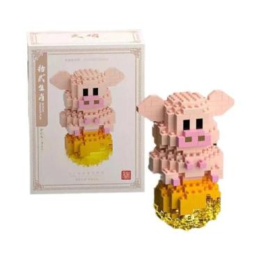 Imagem de Blocos De Montar Do Planeta Do Zodíaco Do Ano Do Dragão, Brinquedos Ed
