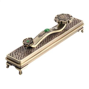 Imagem de porta-vara de incenso Casa Vintage Alloy Line Queimador de Incenso Interior Decoração Zen Titular Design Criativo