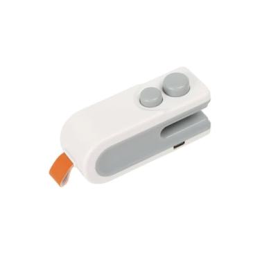 Imagem de Máquina de Selamento Petiscos Pequena Doméstica Manual Pressão Artefato Sacola Plástica com Preservação Frescor Nível Profissional Controle Temperatur