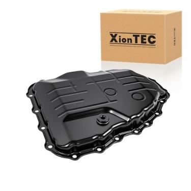 Imagem de XIONTEC Cárter de óleo de transmissão com plugue de drenagem compatível com Hyundai Elantra 2007-2012 e Kia Forte/Forte Koup 2010, Soul 2010-2011, Spectra 2004-2009, Spectra5 2005-2009, L4 1.6/1.8/2.0