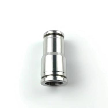 Imagem de ROUPWKWO Componentes pneumáticos de aço inoxidável 304 conexão rápida fonte de ar diâmetro variável PG, PYG em forma de Y, PEG em forma de T (PG, 12 mm-6 mm)