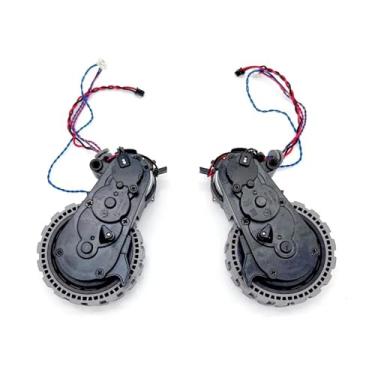 Imagem de Roda, compatível com Ecovacs X1 / T10 /X1 Plus/ T20, rodas esquerda e direita acessórios de peças de aspirador de pó robô (rodas 1par)