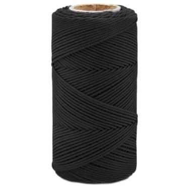 Imagem de Cordão Encerado de Algodão Danitex 1mm Class 05 (Preto)