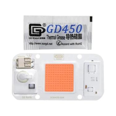 Imagem de Lâmpada LED COB De 50W Para Cultivo De Plantas, Espectro Completo, Hol