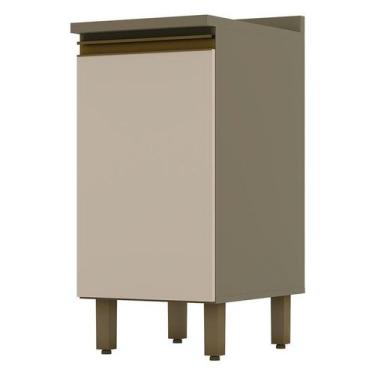 Imagem de Balcão de Cozinha Connect 1 Porta 40 cm Duna Cristal  Henn