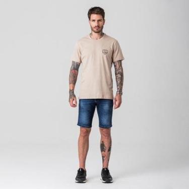 Imagem de Bermuda Jeans Skinny Masculina Rock e Soda-Masculino