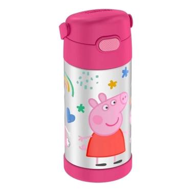 Imagem de  Garrafa Térmica Infantil Funtainer 355ml Thermos Peppa Pig