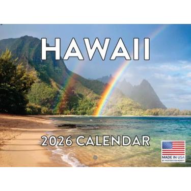 Imagem de Calendário: Cartaz, Foundry Hawaii, 2026 Tropical Beach, 12 meses - Po