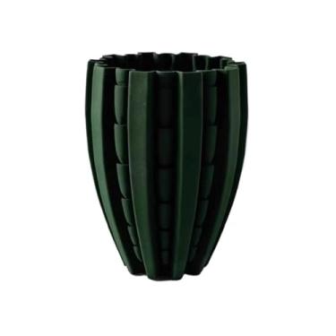 Imagem de Vasos de flores Vaso decorativo de cerâmica para flores, ideal para mesa moderna, estante, sala estar, decoração prateleira ou lareira Vaso de cerâmica