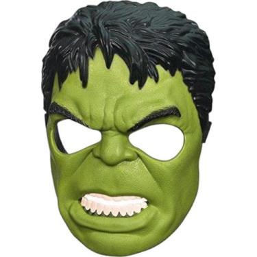 Imagem de Máscara do Hulk infantil Mascara Plástico Herói Vingadores HULK Fantas